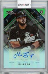 【裏面左上微キズあり】2021 TOPPS Fire Jake Burger Autograph (RC)【54/75】