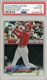 2018 Topps Chrome #700 Shohei Ohtani 【PSA10】《Gem-MINT》 Los Angeles Angels