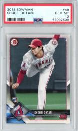 2018 Topps Bowman #49 Shohei Ohtani 【PSA10】《Gem-MINT》 Los Angeles Angels