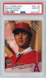 2017 Topps Now #OS80 Shohei Ohtani 【PSA10】《Gem-MINT》 Los Angeles Angels