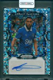 2023-24 Panini Prizm Premier League Soccer Arnaut Danjuma Breakaway Silver Autograohs Everton