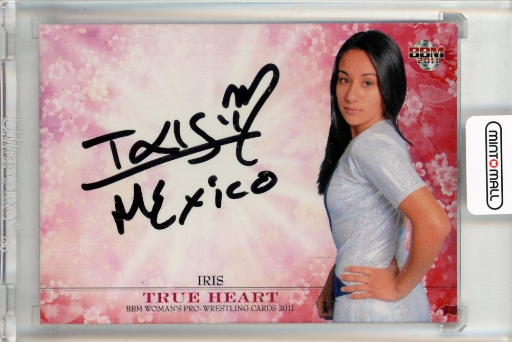 誠実 贅沢 BBM18 ハイジ・カトリーナ 直筆サイン TRUE HEART