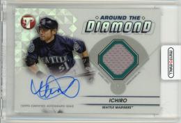 2023 TOPPS PRISTINE Ichiro Around the Diamond Relic Autograph