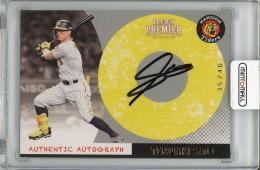 【表面微スレあり】2024 EPOCH 阪神タイガース Premier Edition 佐藤輝明 直筆サインカード【35/46】