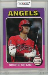 2023 Topps ARCHIVES Shohei Ohtani #1 1975 VARIATION Los Angeles Angels