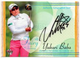 2011 BBM 女子選手ゴルフカード「FAIRY ON THE FAIRWAY」 / 馬場ゆかり 直筆サインカード 【44/50】