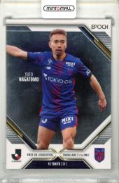 2025-26 EPOCH Jリーグオフィシャルトレーディングカード X-tra TIME 長友佑都 #13 レギュラーカード パラレル版【27/55】 FC東京