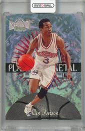 1997-98 Metal Universe Allen Iverson Planet Metal #2 ※裏面状態難 Philadelphia 76ers
