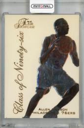 1996-97 Flair Showcase Allen Iverson Class of '96 #10 ※裏面傷あり Philadelphia 76ers