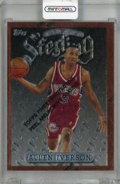 1996-97 Topps Finest Allen Iverson #240 Philadelphia 76ers