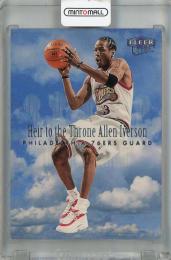1999-00 Ultra Allen Iverson Heir to the Throne #1 Philadelphia 76ers