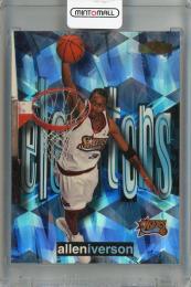 1999-00 Flair Showcase Allen Iverson Elevators #E3 Philadelphia 76ers