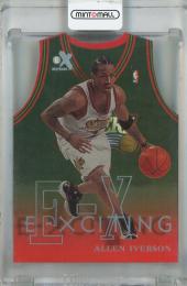 1999-00 E-X Allen Iverson E-Xciting #XCT3 Philadelphia 76ers