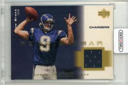 2001 UD Ovation Drew Brees Rookie Gear Jersey