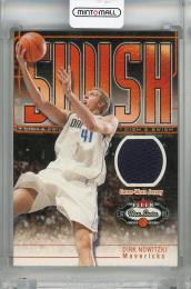 2002-03 Fleer Box Score Dirk Nowitzki Dish and Swish Memorabilia #14 ※裏面状態難 Dallas Mavericks