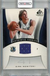 2006-07 SP Game Used Dirk Nowitzki #119 Dallas Mavericks