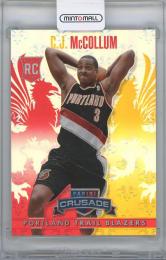 2013-14 PANINI Crusade Insert Red #1 / C.J. McCOLLUM(Portland Trail Blazers) 【257/349】