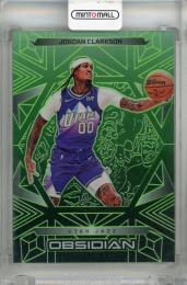 2024-25 Panini Obsidian Jordan Clarkson Electric Etch Jade #109【16/25】 Utah Jazz