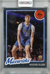 2025-26 Topps Cooper Flagg 1980-81 Topps Basketball #80BK-51 RC Dallas Mavericks