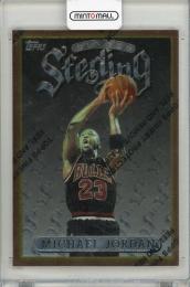 1996 TOPPS FINEST Micael Jodan #50 S23 Chicago Bulls