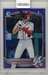 2025 TOPPS BOWMAN Chrome Conor Essenburg #BDC-124【196/250】 Atlanta Braves