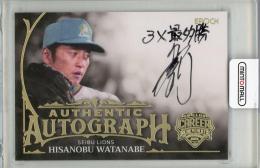 2025 EPOCH OB CLUB  渡辺久信 直筆サイン【07/10】 西武ライオンズ