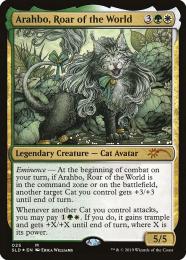 【SLD】【EN】世界の咆哮、アラーボ/Arahbo, Roar of the World(025)【Foil】【MTG】