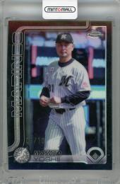 2025 Topps Chrome NPB 吉井理人 Black Refractor【09/10】 千葉ロッテマリーンズ