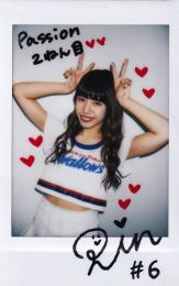2019 BBM チアリーダーカード 華 Passion RIN チェキ(1stナンバー!) 01/10