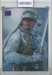 2025 Topps Chrome Star Wars Galaxy The Life of Luke Skywalker Purple Speckle Refractors #84【122/125】