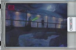 2025 Topps Chrome Star Wars Galaxy Lord Vader Magenta Lava Refractors #92【094/250】