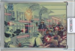 2025 Topps Chrome Star Wars Galaxy Boarding Party Mojo Refractors #96【19/50】