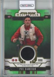 2024 Topps Star Wars Masterwork Poe Dameron Rise of the Resistance Relics Green #RRP【66/99】