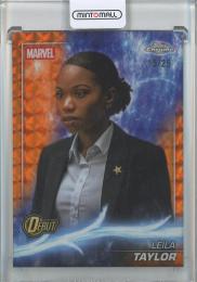 2025 Topps Chrome Marvel Studios Leila Taylor Orange Geometric Refractors #174【15/25】