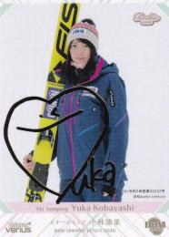 2020 BBM シャイニングヴィーナス スキージャンプ 小林諭果  金箔サインカード 087/100