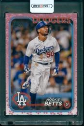 2024 Topps Japan Edition Mookie Betts Cherry Blossoms #82【19/99】 Los Angeles Dodgers