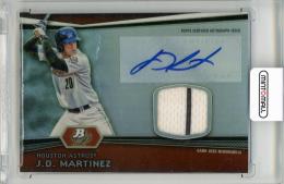 2012 BOWMAN Platinum J.D. Martinez Relic Autographs #JM Houston Astros