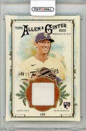 2025 TOPPS Allen and Ginter Brooks Lee Relics No Number #AGRBL【07/25】 Minnesota Twins