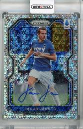 2020-21 Panini Chronicles UC Sampdoria Jakub Jankto Prizm Serie A Autographs Silver Circles(パラレル版) 12/31