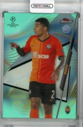 2020-21 Topps Finest UEFA Champions League FC Shakhtar Donetsk Dodo Base Aqua(パラレル版) 19/75