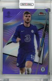 2020-21 Topps Finest UEFA Champions League Chelsea FC Timo Werner Base Purple(パラレル版) 243/250