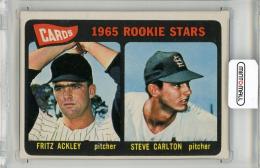 1965 TOPPS Fritz Ackley/Steve Carlton #477 Rookie Stars St. Louis Cardinals