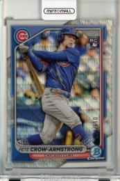 2024 Topps Bowman Chrome Pete Crow-Armstrong Wave Refractors RC #45【019/100】