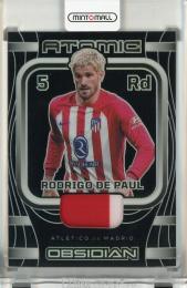 2023-24 Panini Obsidian Rodrigo de Paul Atomic Material #7【165/199】