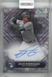 2022 Topps Bowman Sterling Julio Rodriguez Rookie Autographs #RA-JRO RC  Seattle Mariners