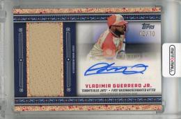 2024 Topps Update Series Vladimir Guerrero Jr. All-Star Autographed Jumbo Patch #ASAJP-VG ※めくれあり【02/10】 Toronto Blue Jays