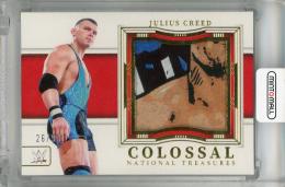 2024 Panini National Treasures Julius Creed Colossal Materials #33 【26/99】 Raw