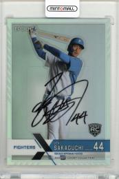 2022 EPOCH NPB ラグジュアリーコレクション 阪口樂 直筆サインカード【50/53】 北海道日本ハムファイターズ