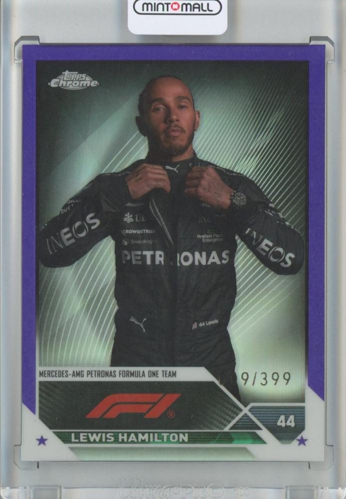 ミントモール / MINT 池袋店 / 2023 Topps Chrome Formula 1 Racing Lewis Hamilton Base/ F1 DRIVERS/Purple/#21 9/399