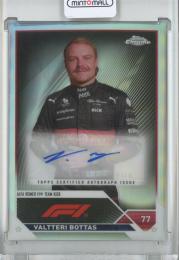 2023 Topps Chrome Formula 1 Racing  Valtteri Bottas Chrome Autographs